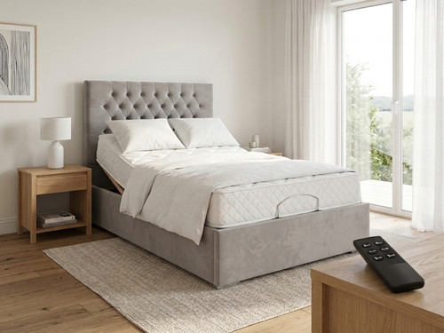 Electric adjustable bed set - bed,