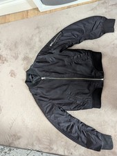 TopShop Petite Size 6 black padded Bomber Jacket