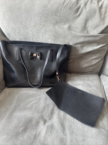 Ted baker black - bow, handbag