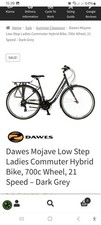 Dawes Mojave Ladies Hybrid Town grey Bike Bicycle Shimano 21 Gears 700c