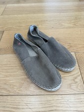 Men’s Robinson Shoes Espadrilles Brown Suede Size 44 UK 10 New Unworn RRP £100