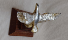 Flying Eagle on Wooden Base