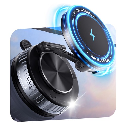 Magnetic 15w magsafe car mount - magsafe,