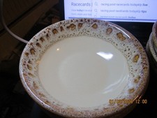 set 6 Fosters pottery blonde