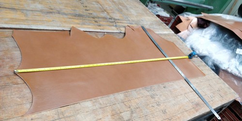 Tan veg hide - tan, leather