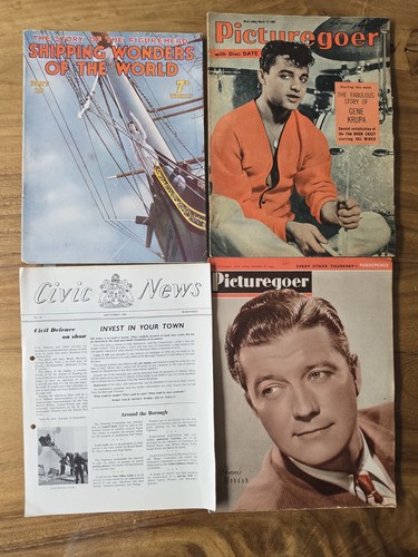 Vintage 1940s 60s ephemera - vintage,