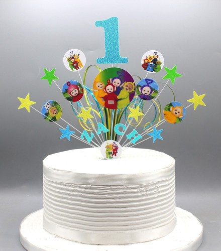Tele stars tubbies cake - stars,