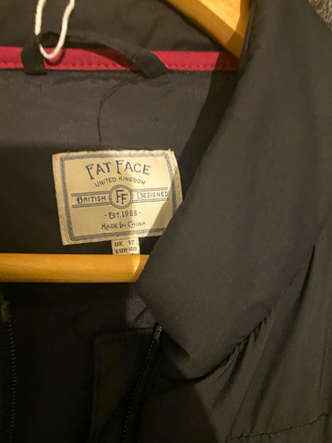 Fat face men black - black, quilted