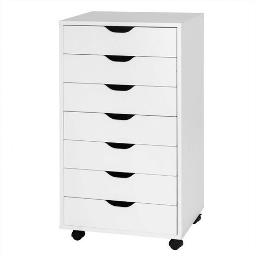 Costway mobile file cabinet - costway,