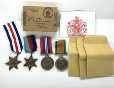 WWll British Medal Group With