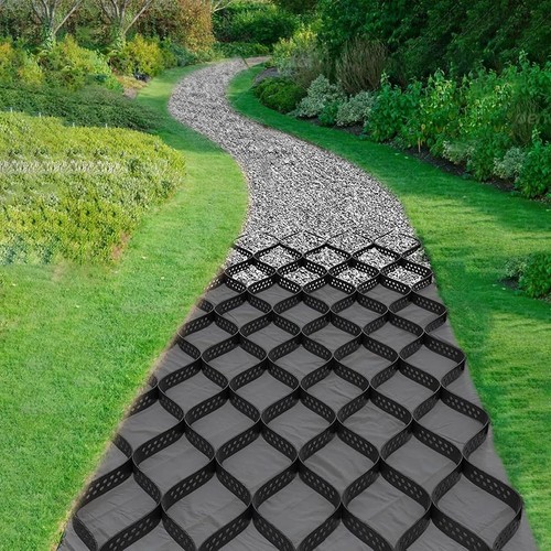 Gravel driveway stabilization - driveway,