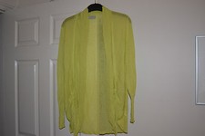 PER UNA APPLE GREEN COLOURED CARDIGAN SIZE 14