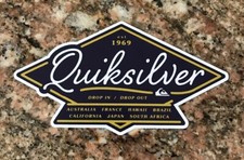 Quiksilver Sticker - Surf Ski Snowboard Skate Sports Surfing