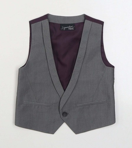 Next boys grey overcoat - grey,