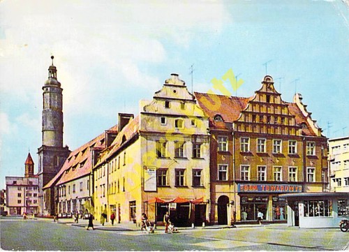Lwowek postcard slaski - postcard,