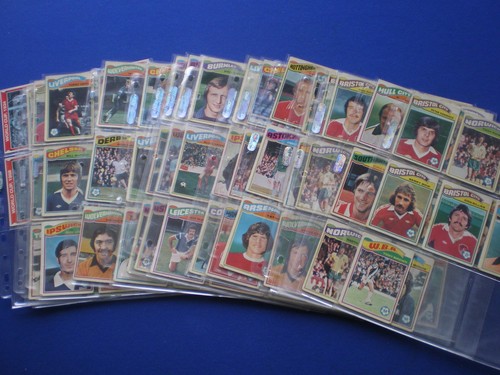 Topps footballers 1978 gum - footballers,