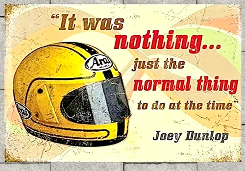 Vintage classic joey dunlop - vintage,