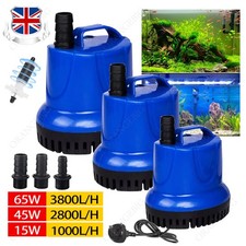 Submersible Water Pump 240V Pool Pond Aquarium Fish Tank Water Feature Fountain