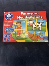 Orchard Toys Farmyard Heads and Tails Activity Game Memory Matching Kids Cards