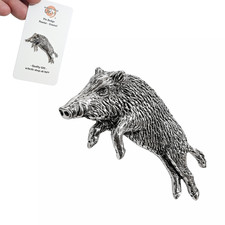 Wild boar pin badge - wild,