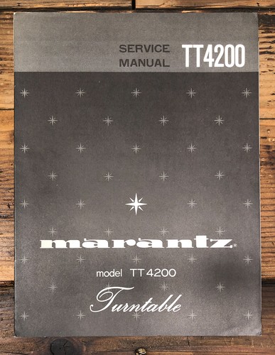 Marantz tt4200 record - tt4200,