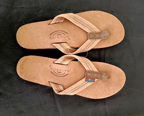 Rainbow flip flop - women's, size