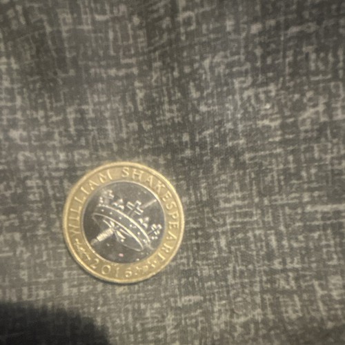 2016 two pounds coin - £2,