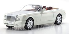 KYOSHO ORIGINAL 1/18scale Rolls-Royce Phantom Drophead Coupe White KS08871EW2