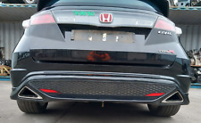 HONDA CIVIC TYPE R MK8 2009 REAR BUMPER IN BLACK NH731P