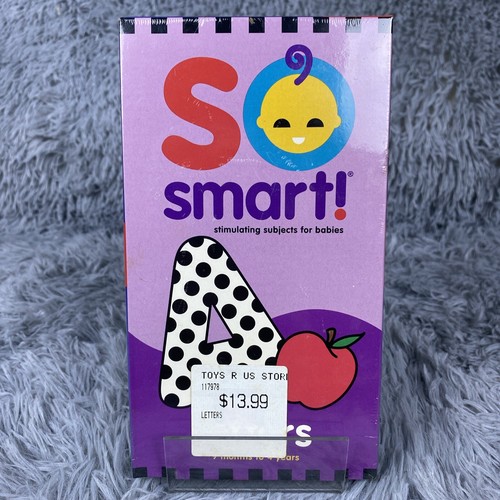 Smart letters vhs tape - so,