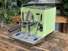 SAN REMO CUBE R 1 GROUP BRAND NEW LIME GREEN ESPRESSO COFFEE MACHINE DOMESTIC