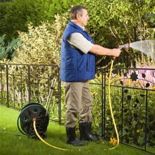 80cm Tall Metal Garden Fence 5