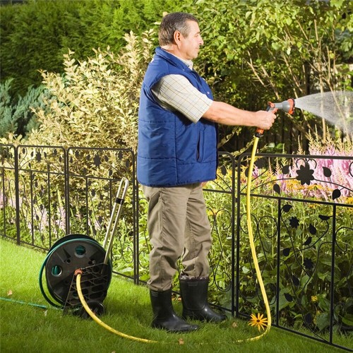 80cm tall metal garden - tall, fence