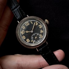 1915 tavannes black dial - 1915,