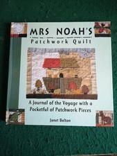 Patchwork Quilt picture kit  and story book .Mrs. Noah's   by Janet Bolton