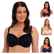Fantasie Illusion Bra Underwired Side Support Non-Padded Womens Lace Bra 2982