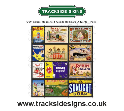 Household goods billboard - household,