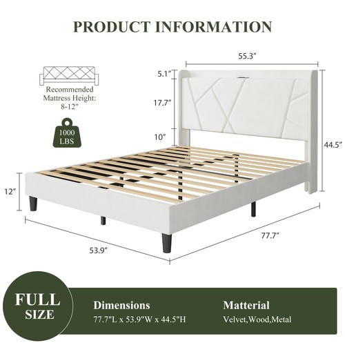 Full queen king size - full/queen/king, platform