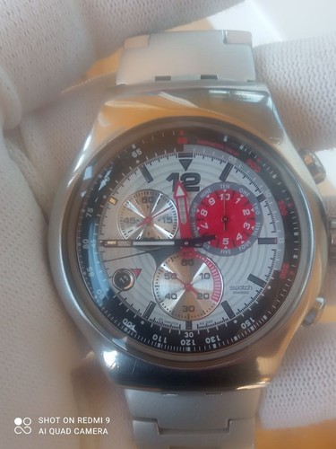 Swatch irony red storming - irony,