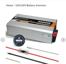 3000W Off Grid Pure Sine Wave Inverter 24V to 220V