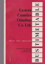 EASTERN COUNTIES BUS TIMETABLE