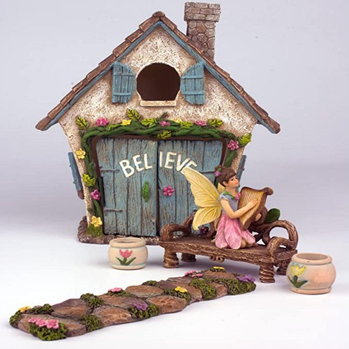 Fairy garden house kit for - garden,