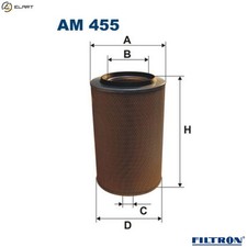 AIR FILTER AM 455 FOR NEOPLAN