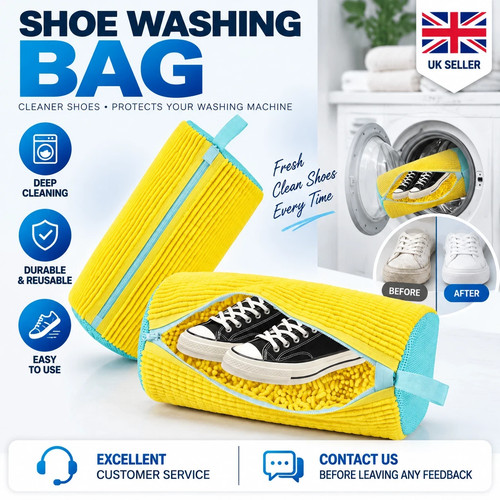 Shoe washing machine bag - washing,