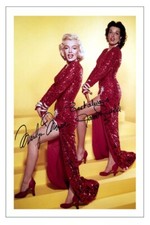 MARILYN MONROE & JANE RUSSELL SIGNED PHOTO PRINT GENTLEMEN PREFER BLONDES