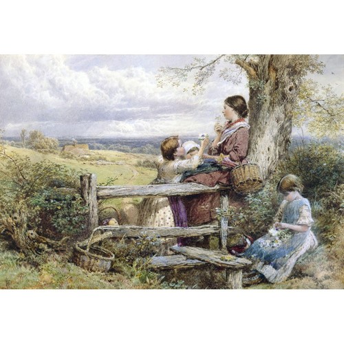 The wildflower gatherers - gatherers,