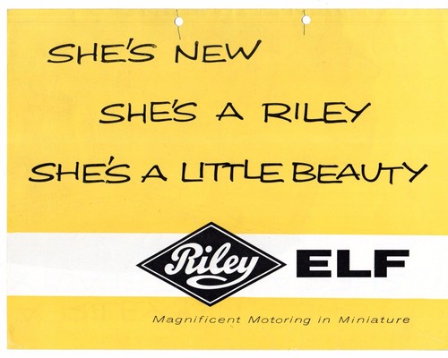 Riley elf mk1 - riley, 1961-1962
