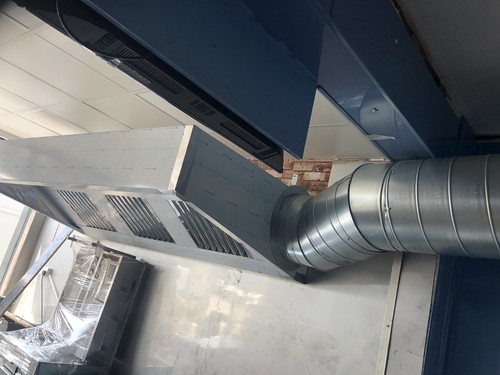 Commercial kitchen canopy - kitchen,