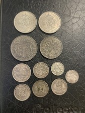 Job Lot Of Pre 1947 Silver