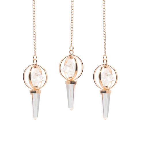 Clear quartz merkaba - clear, star